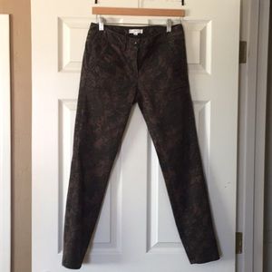 Loft ankle camo pants size 2